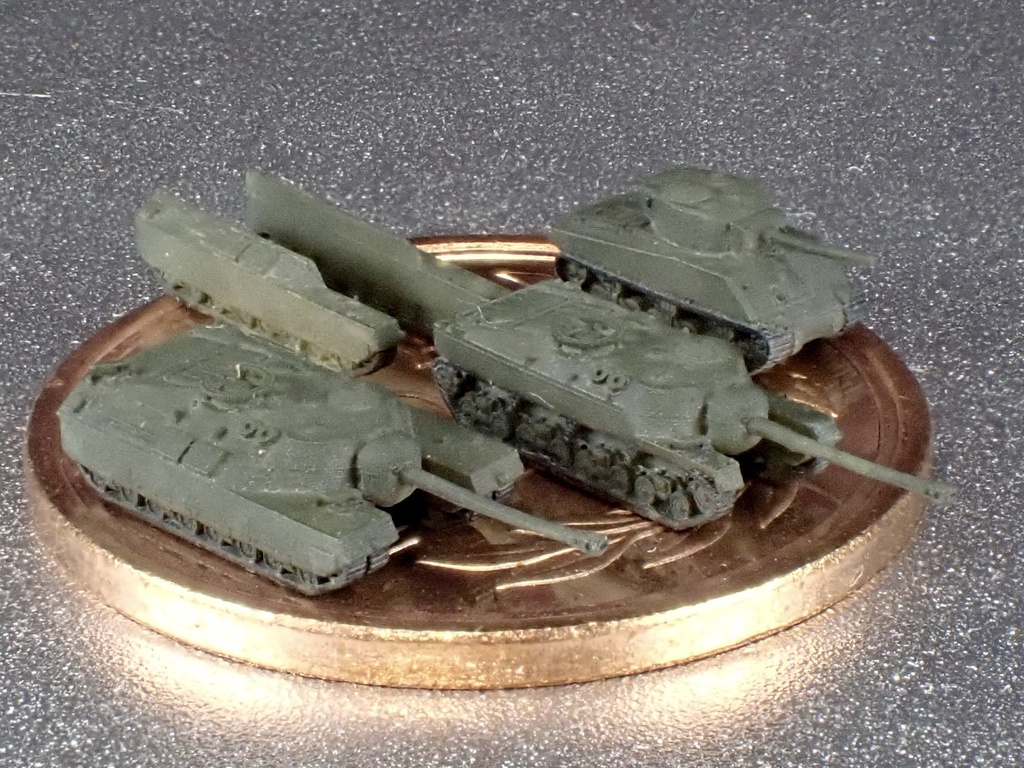 1/700 US SET16 米軍 T28重駆逐戦車、M4ジャンボ セット
