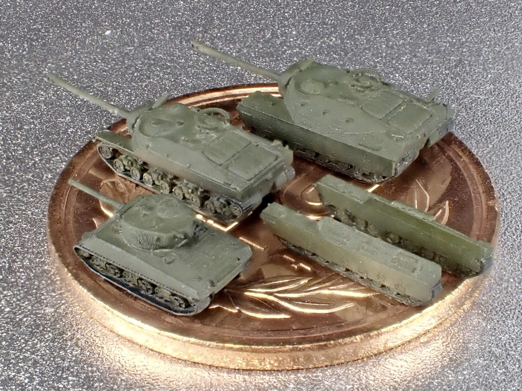 1/700 US SET16 米軍 T28重駆逐戦車、M4ジャンボ セット