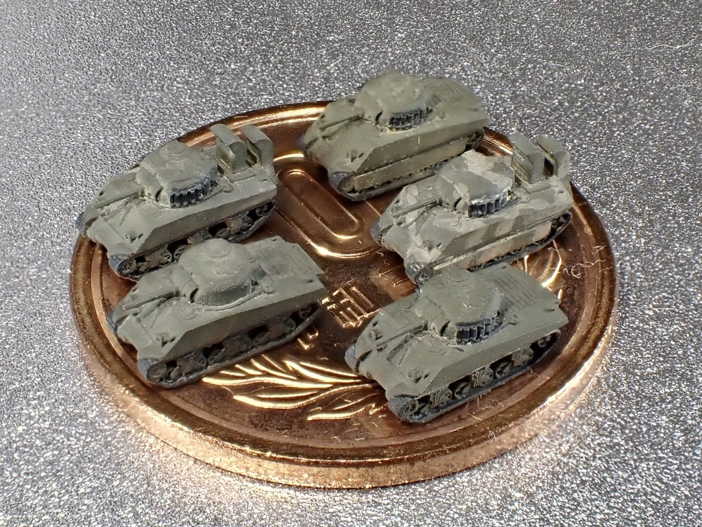 1/700 US SET17 米軍 M4A3シャーマン海兵隊仕様 セット