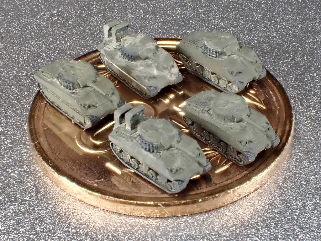 1/700 US SET17 米軍 M4A3シャーマン海兵隊仕様 セット