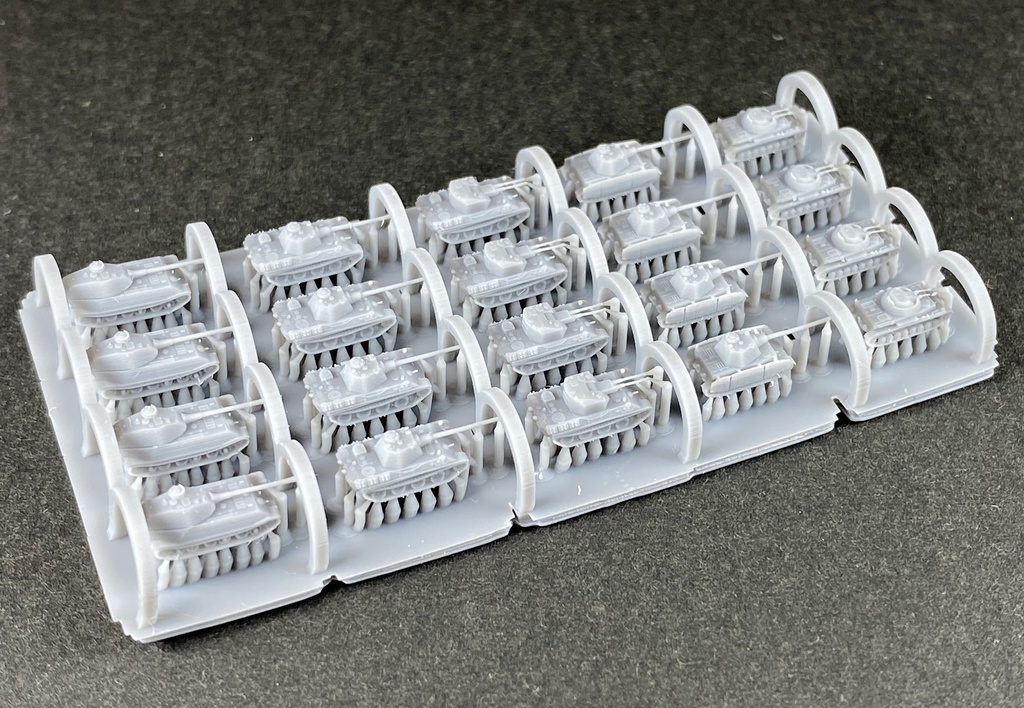 1/700 G SET30 ドイツ軍 試作計画戦車セット①