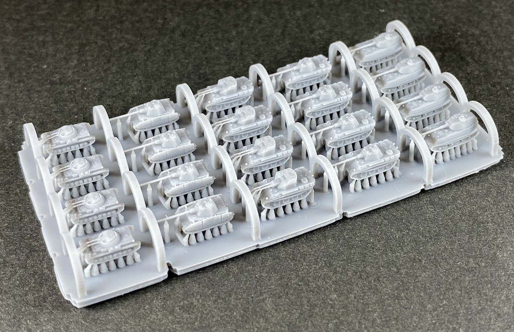 1/700 G SET30 ドイツ軍 試作計画戦車セット①