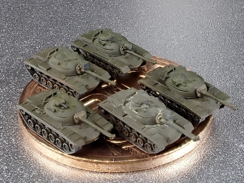 1/700 MUS SET17 米軍 M48戦車 セット