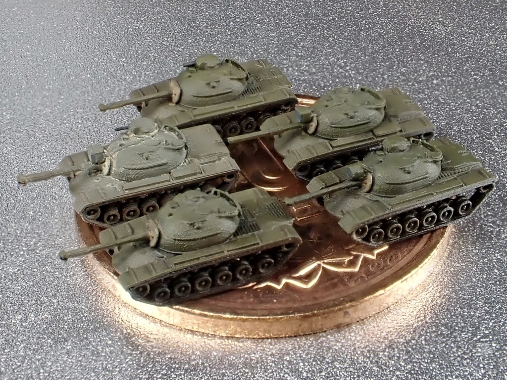 1/700 MUS SET17 米軍 M48戦車 セット