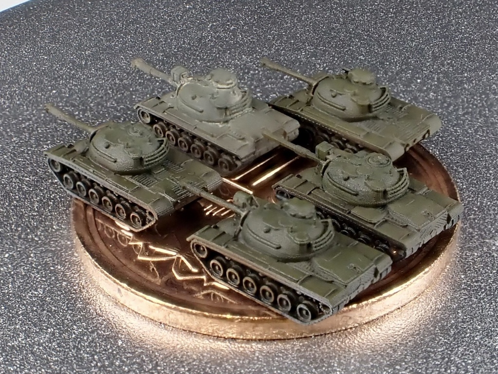 1/700 MUS SET17 米軍 M48戦車 セット