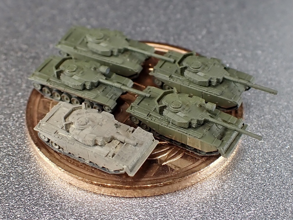 1/700 MUK SET1 英軍 センチュリオンMark5セット