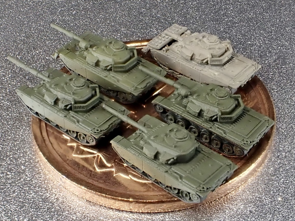 1/700 MUK SET1 英軍 センチュリオンMark5セット