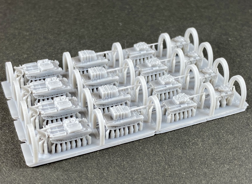 1/700 MUK SET2 英軍 車両セット