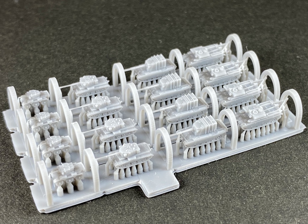 1/700 MUK SET2 英軍 車両セット