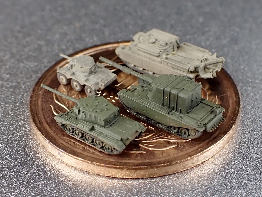 1/700 MUK SET2 英軍 車両セット