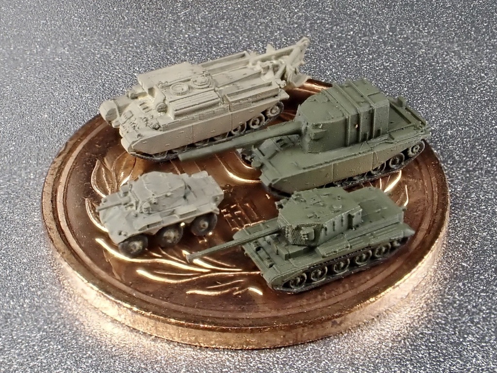 1/700　MUK SET2　英軍　車両セット　