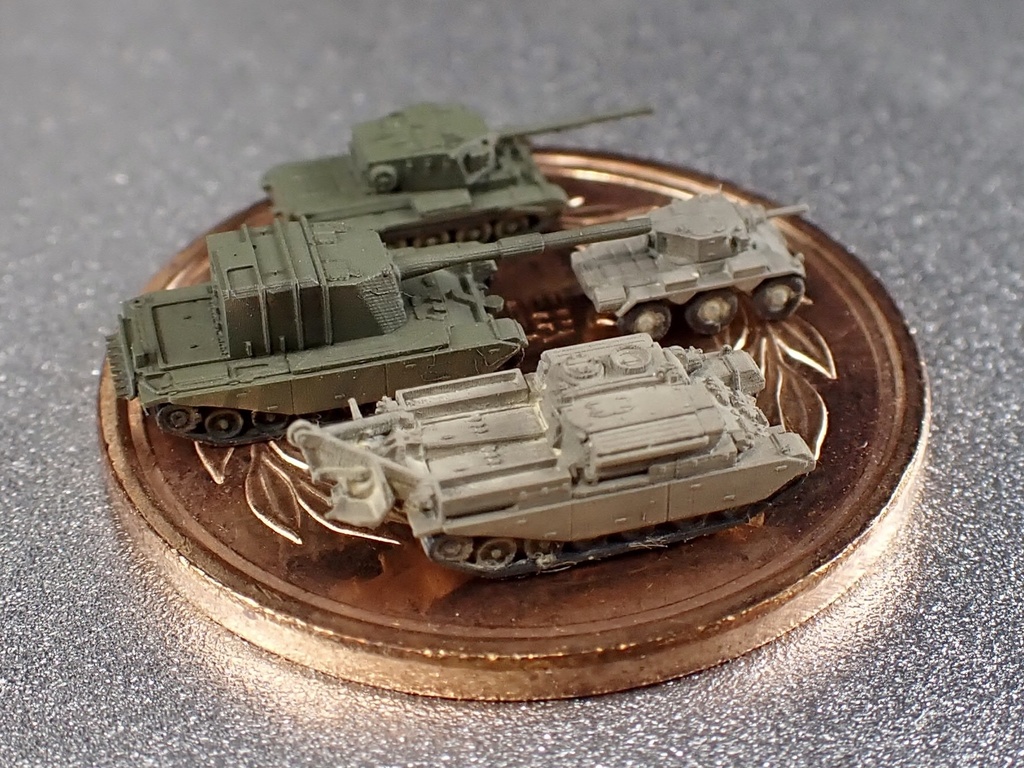 1/700 MUK SET2 英軍 車両セット