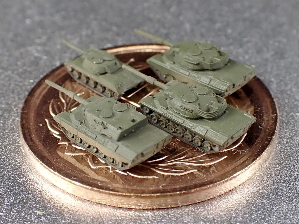 1/700 MG SET 3 ドイツ軍 レオパルド1 セット