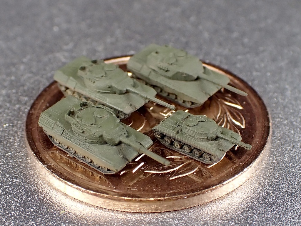 1/700 MG SET 3 ドイツ軍 レオパルド1 セット