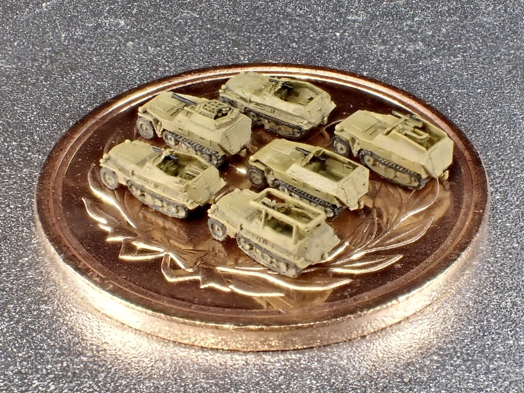 1/700 GSET32 ドイツ軍 sdkfz250セット