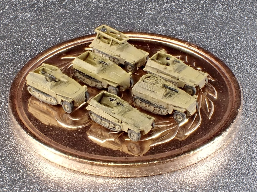 1/700 GSET32 ドイツ軍 sdkfz250セット