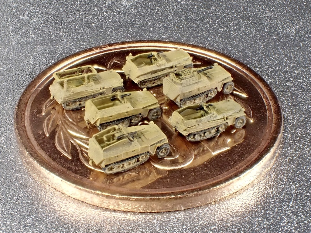 1/700 GSET32 ドイツ軍 sdkfz250セット