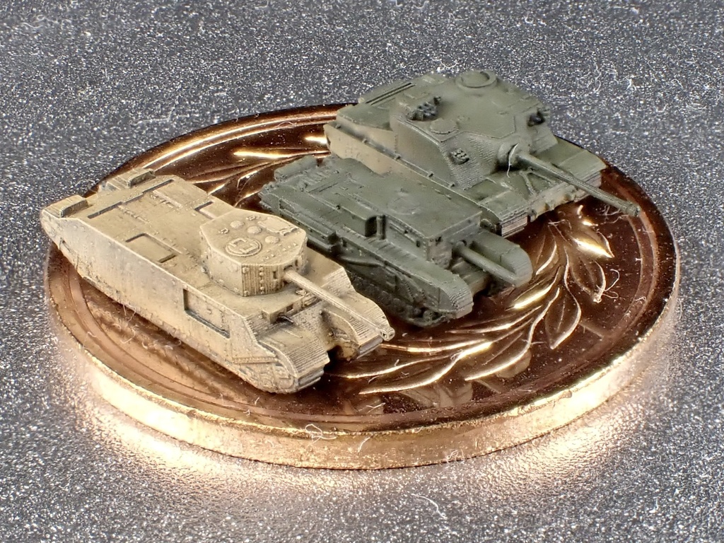 1/700 UK SET9 英軍試作車両セット