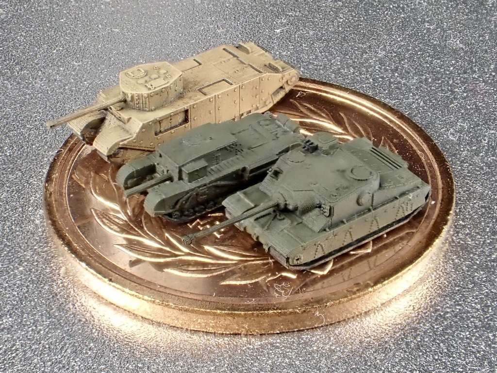 1/700 UK SET9 英軍試作車両セット