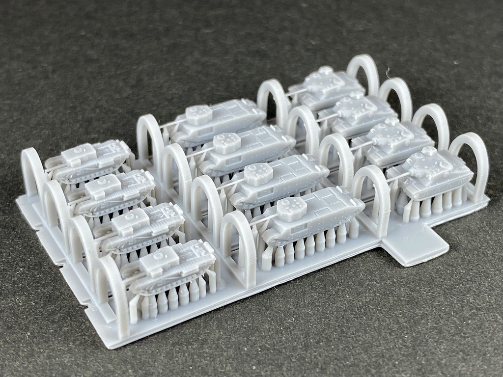 1/700 UK SET9 英軍試作車両セット