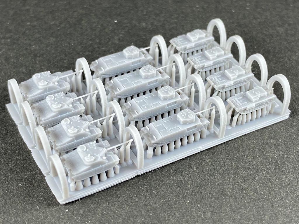 1/700 UK SET9 英軍試作車両セット