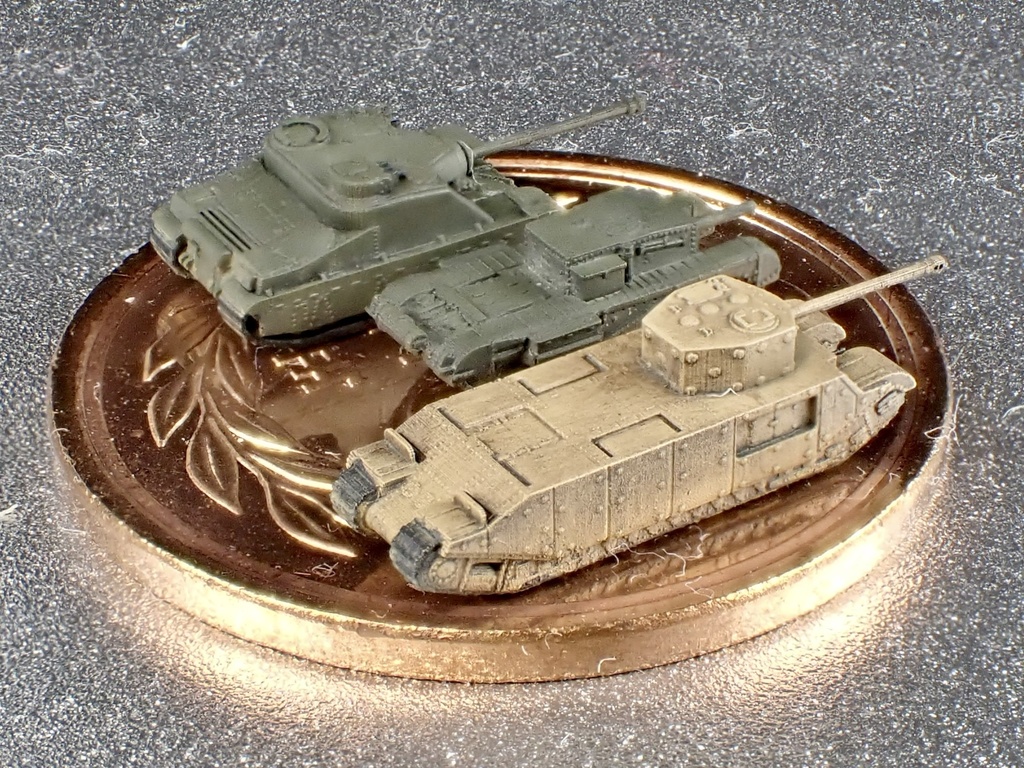 1/700 UK SET9 英軍試作車両セット