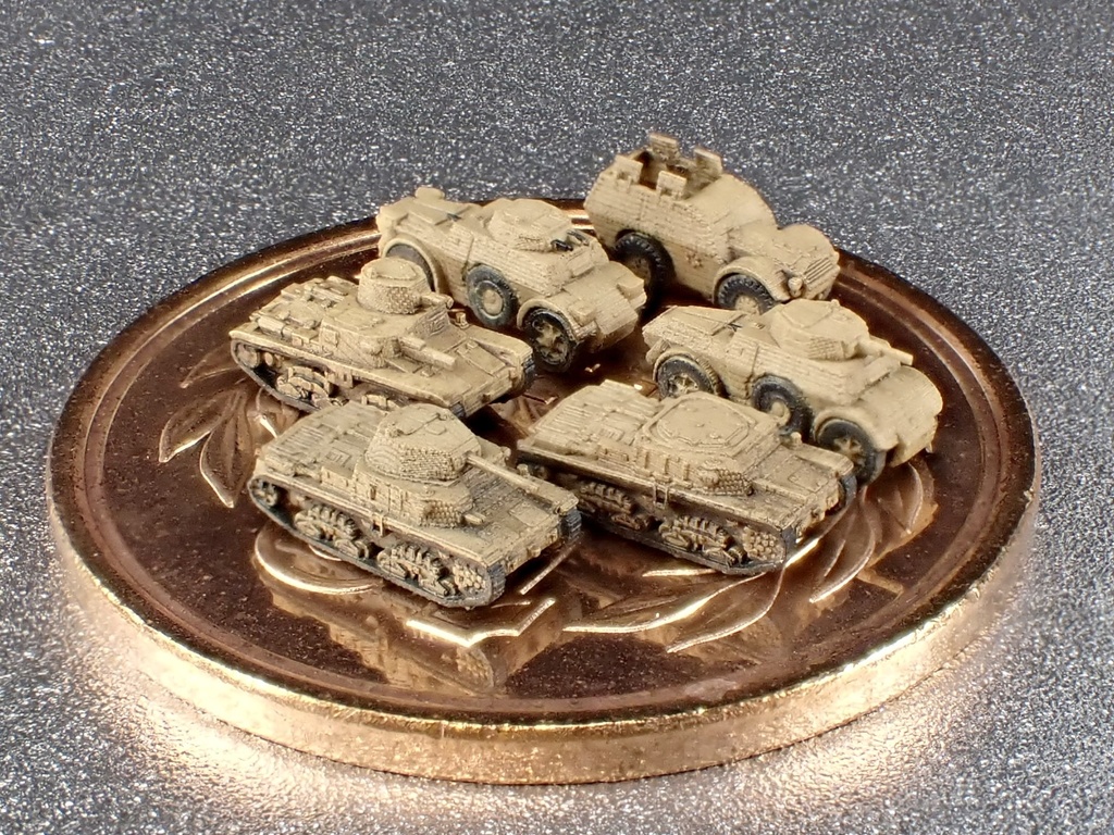 1/700 I SET2 イタリア軍 車両セット