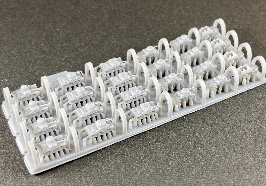 1/700 I SET2 イタリア軍 車両セット