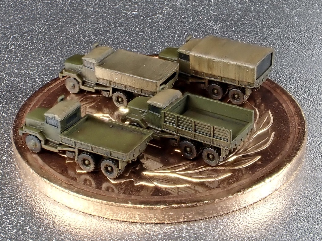 1/700 MUS SET18 米軍 M35トラック セット