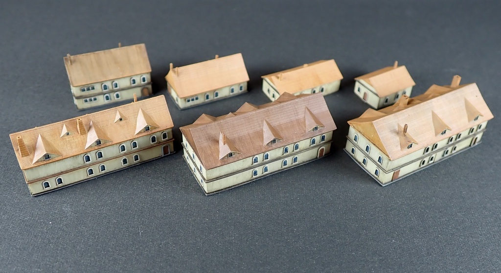 1/700 ST1 SET 欧州建築物 住宅、商店セット