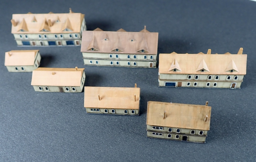 1/700 ST1 SET 欧州建築物 住宅、商店セット