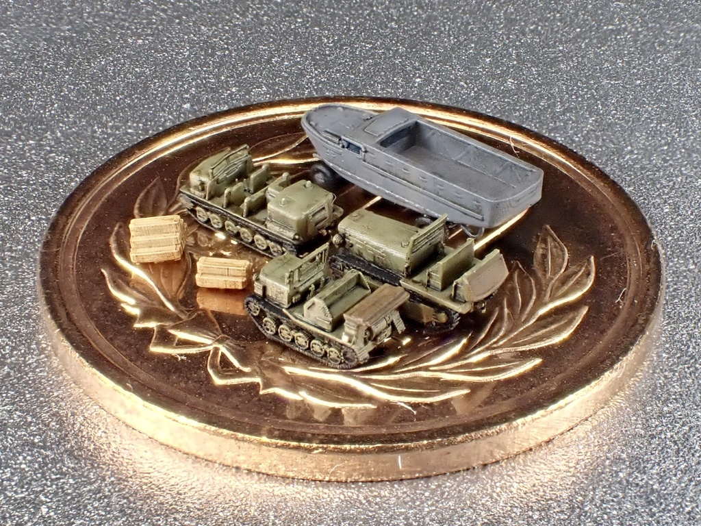 1/700 JPN SET16 日本軍 輸送、牽引車両セット