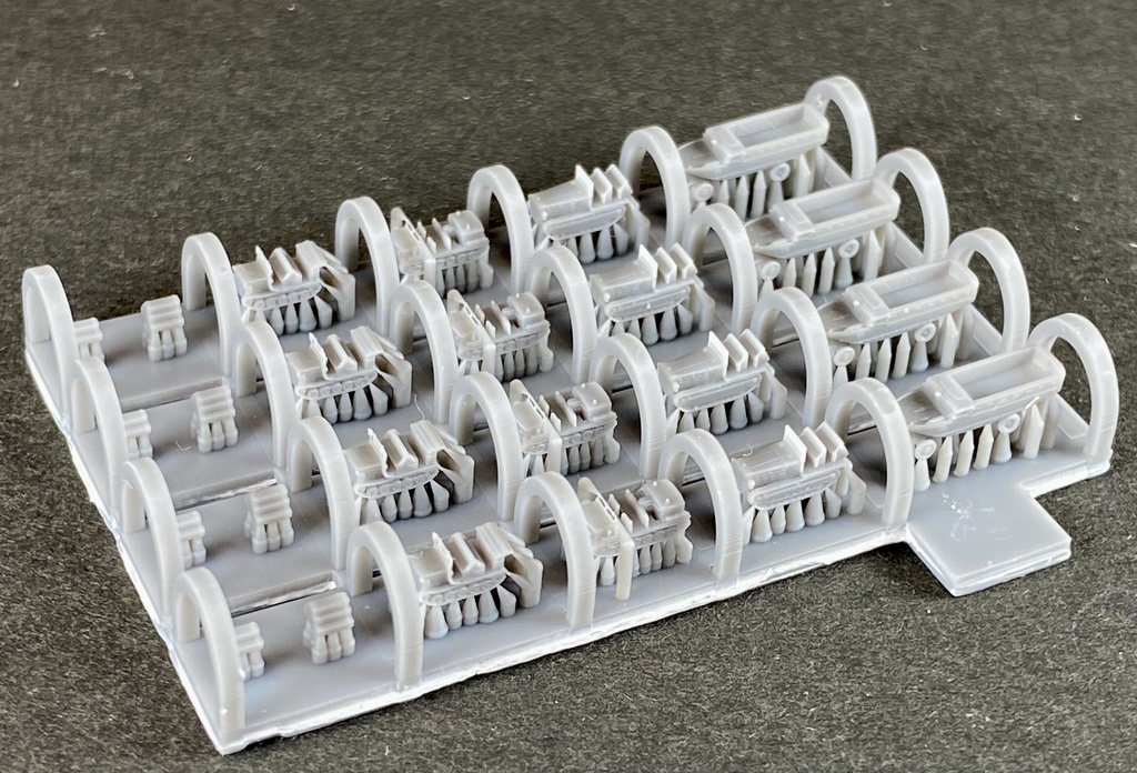 1/700 JPN SET16 日本軍 輸送、牽引車両セット