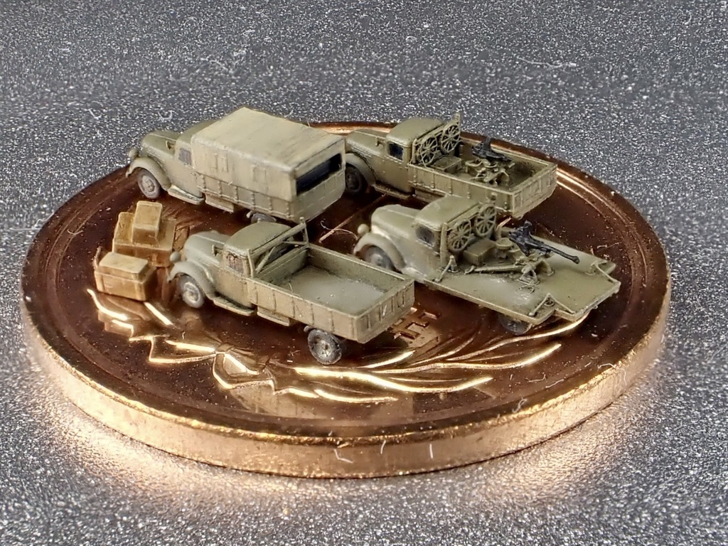1/700 JPN SET17 日本軍 N180型トラックセット