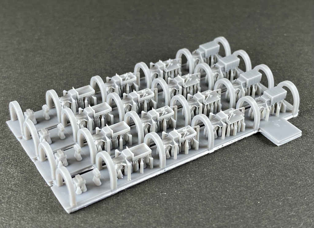 1/700 JPN SET17 日本軍 N180型トラックセット