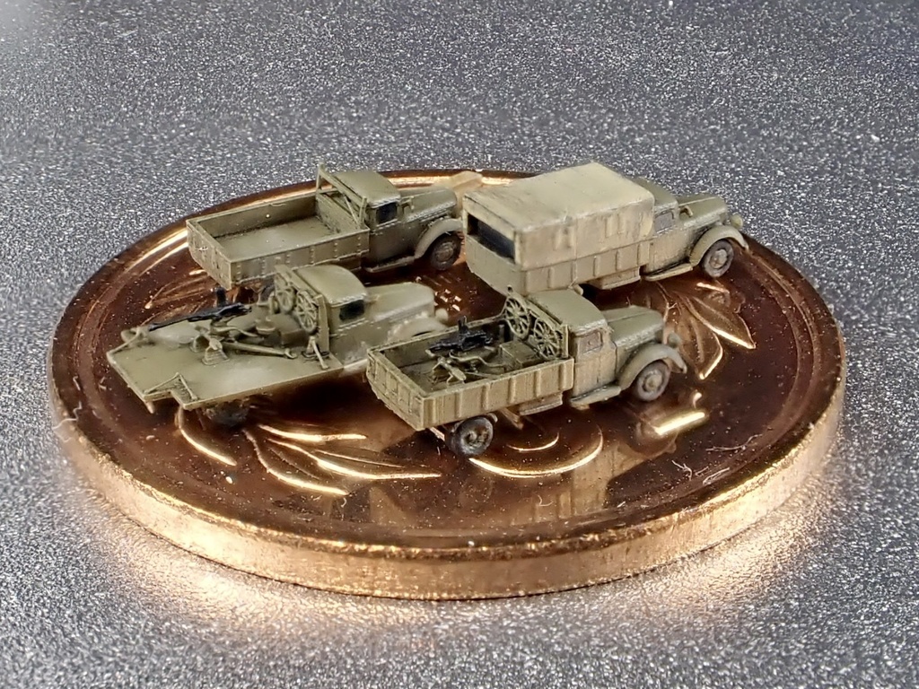 1/700 JPN SET17 日本軍 N180型トラックセット