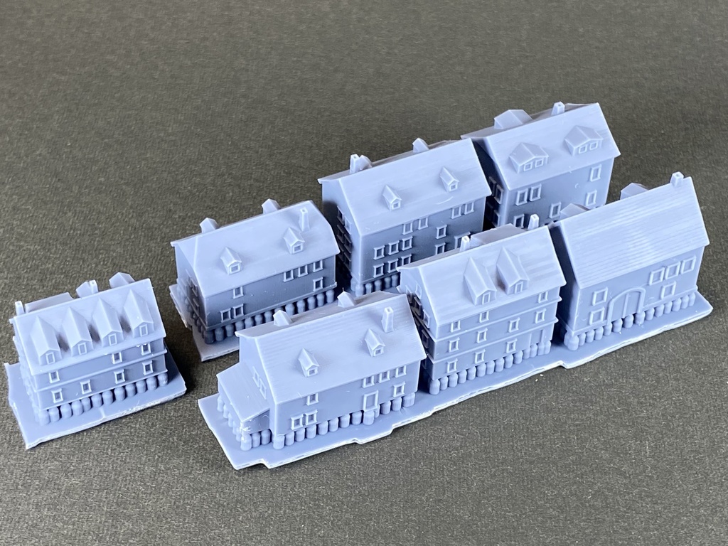 1/700 ST4 SET 欧州建築物 住宅セット