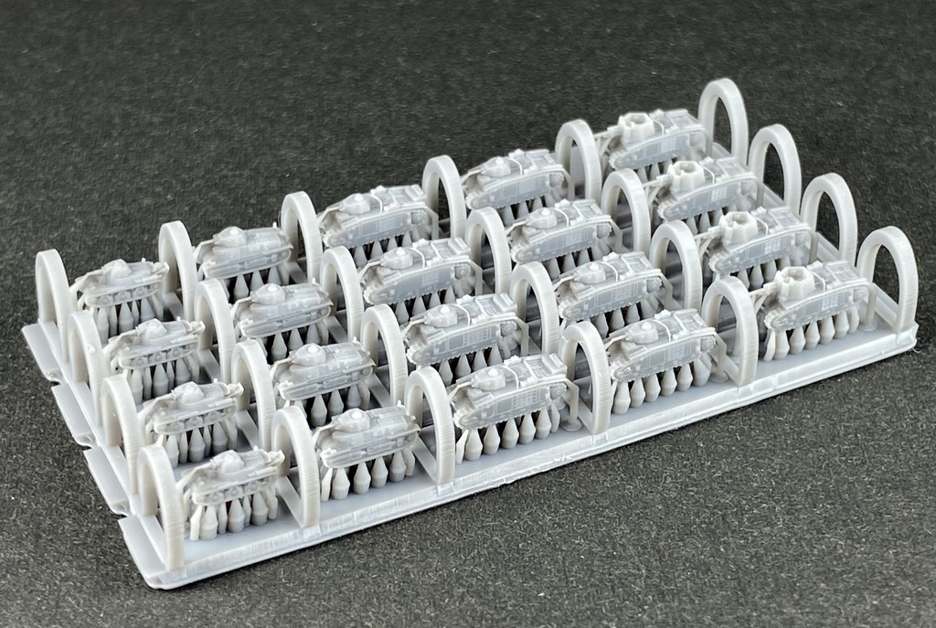 1/700 GSET34 ドイツ軍 鹵獲車両F1 セット