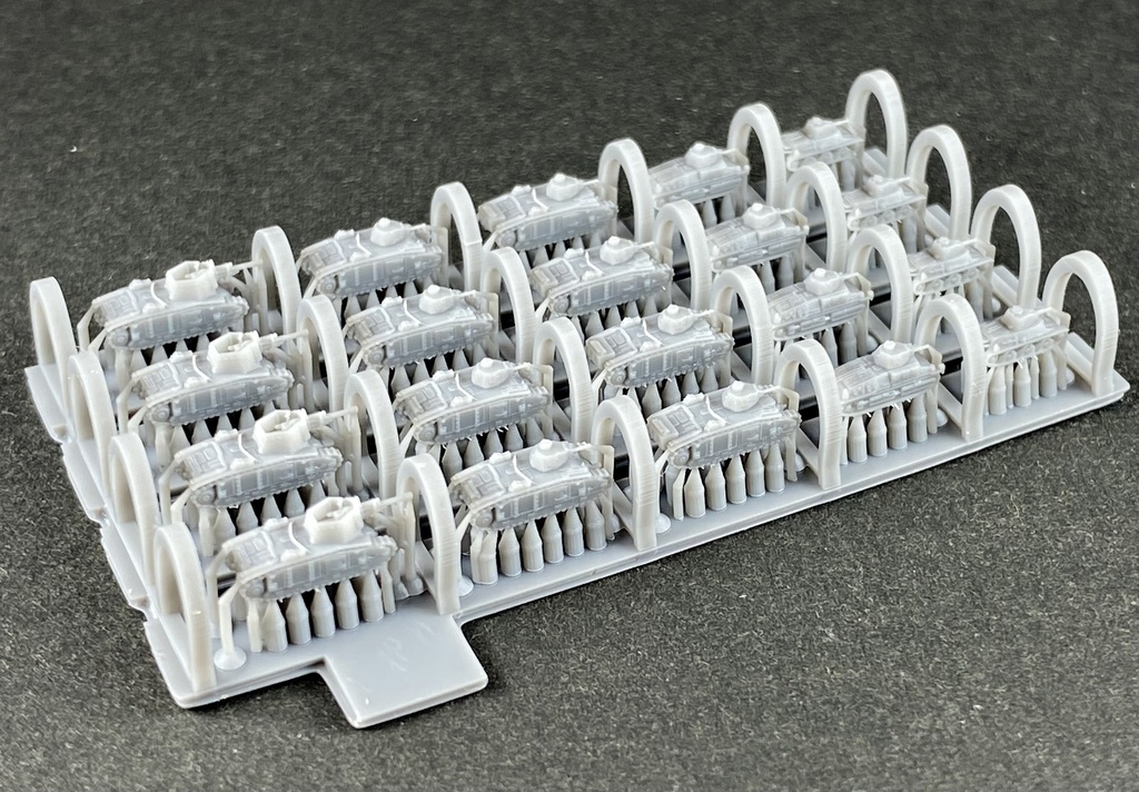 1/700 GSET34 ドイツ軍 鹵獲車両F1 セット