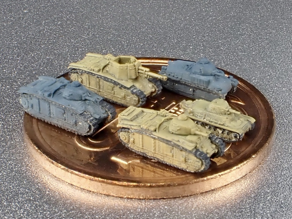 1/700 GSET34 ドイツ軍 鹵獲車両F1 セット