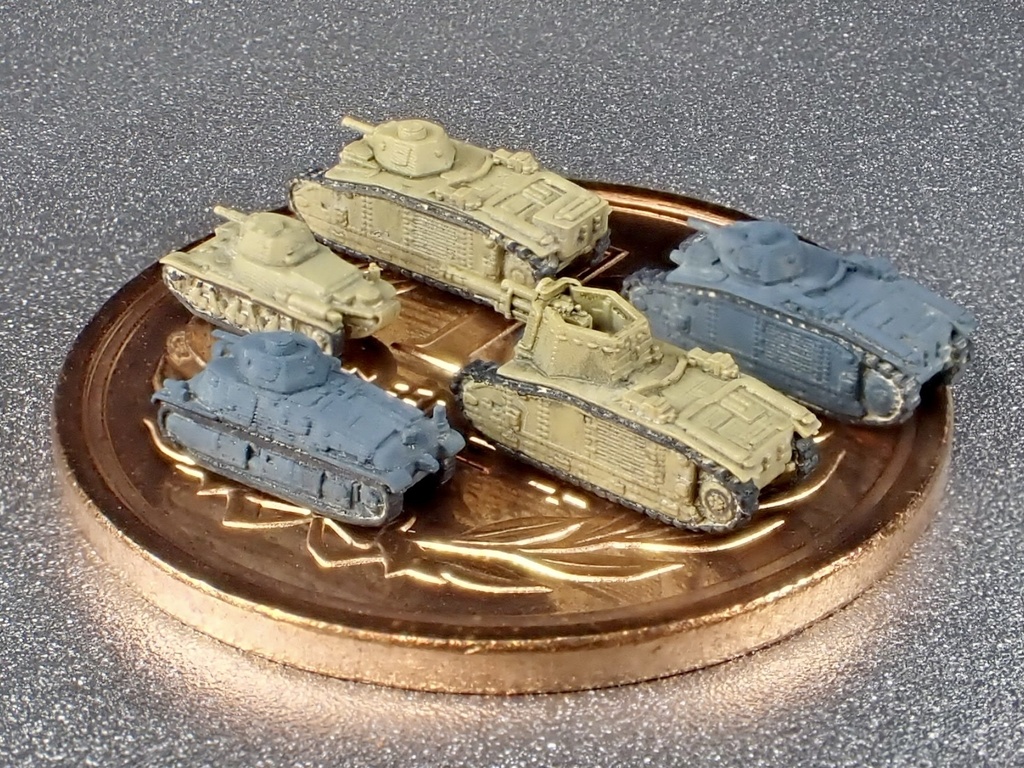 1/700 GSET34 ドイツ軍 鹵獲車両F1 セット