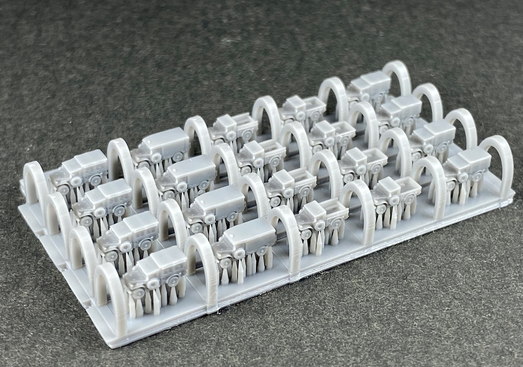 1/700 MUS SET19 米軍 ダッジM37,M42,M43トラック セット