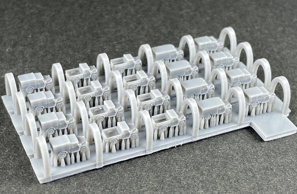 1/700 MUS SET19 米軍 ダッジM37,M42,M43トラック セット