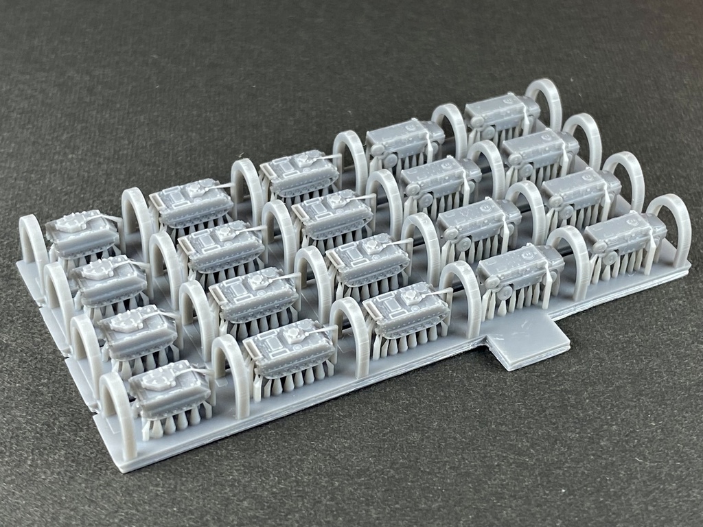 1/700 MAUS SET1 オーストラリア軍 戦闘車両セット