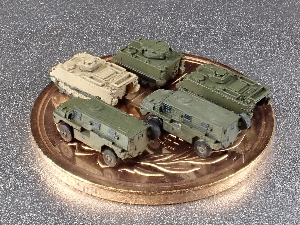 1/700 MAUS SET1 オーストラリア軍 戦闘車両セット