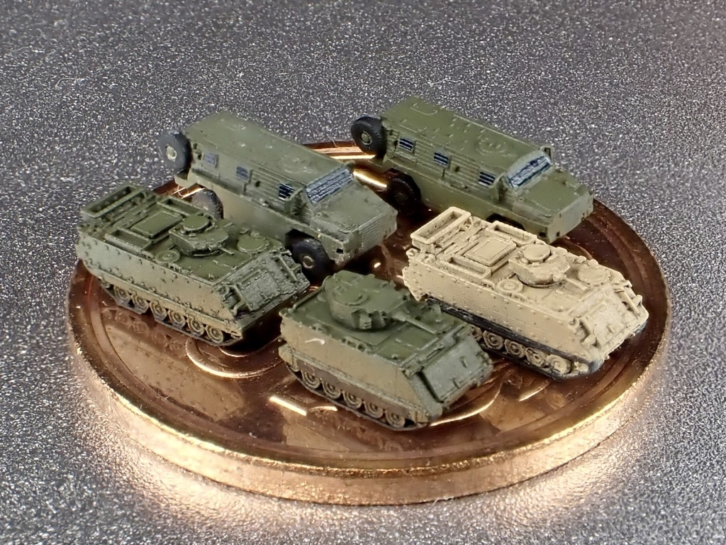 1/700 MAUS SET1 オーストラリア軍 戦闘車両セット