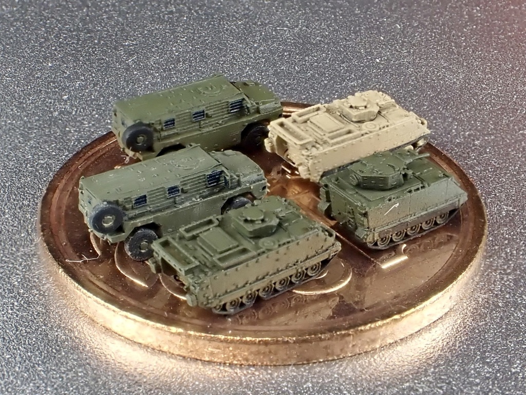 1/700 MAUS SET1 オーストラリア軍 戦闘車両セット