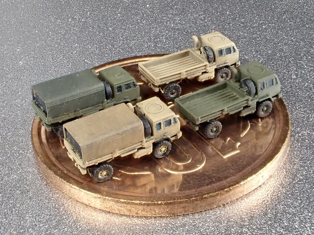 1/700 MUS SET22 米軍 M1078 TRUCK セット