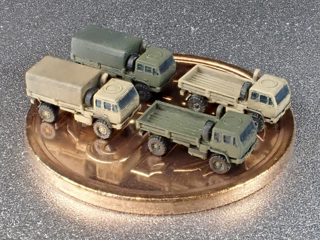 1/700 MUS SET22 米軍 M1078 TRUCK セット
