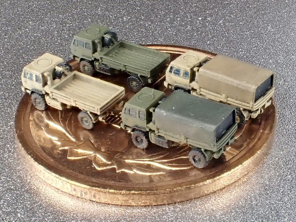 1/700 MUS SET22 米軍 M1078 TRUCK セット